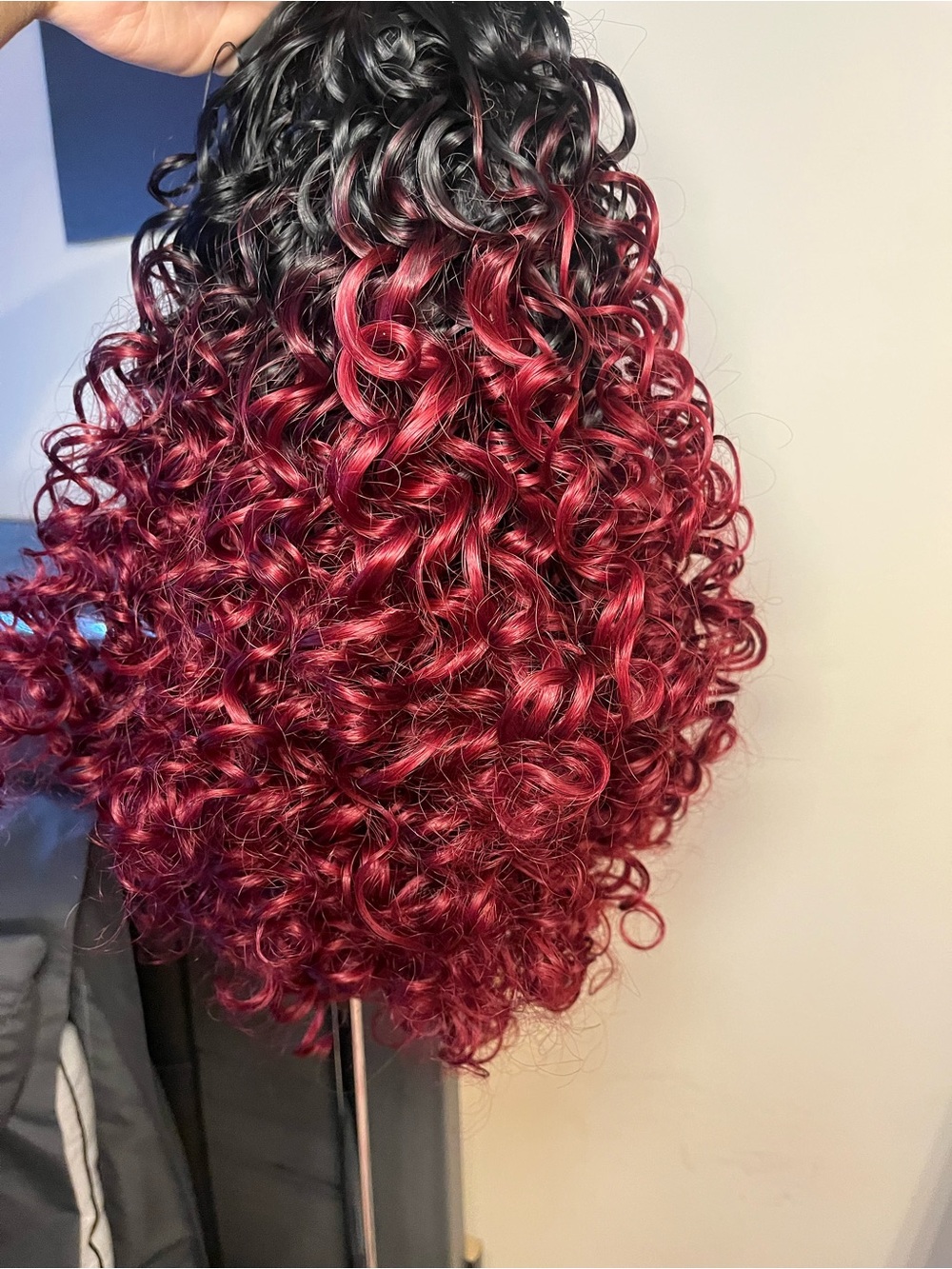 Mulberry Ombré Headband Wig